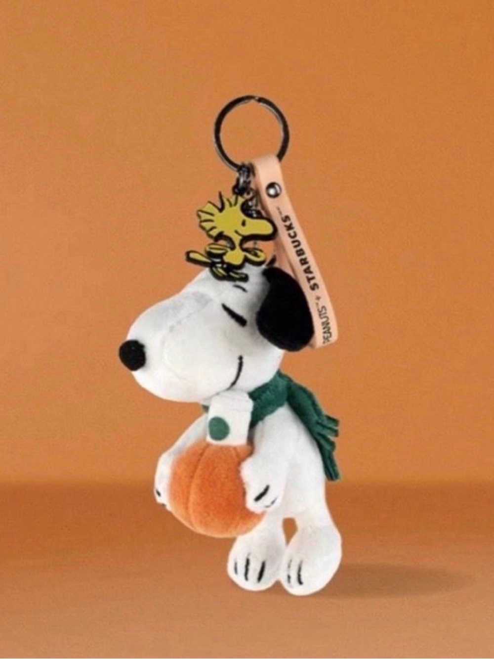 Starbucks x Peanuts 2026 Snoopy Plush Keychain
